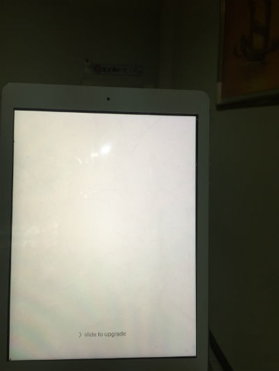iPad stop di slidemenu to upgrade